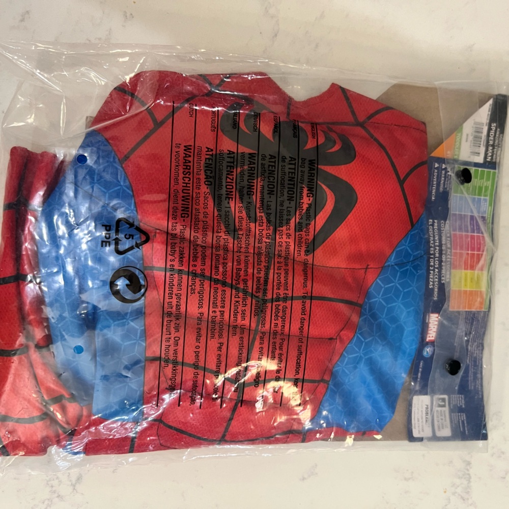 Marvel Spidey Amazing Friends Costume - Red and Blue - Picture 6 of 8